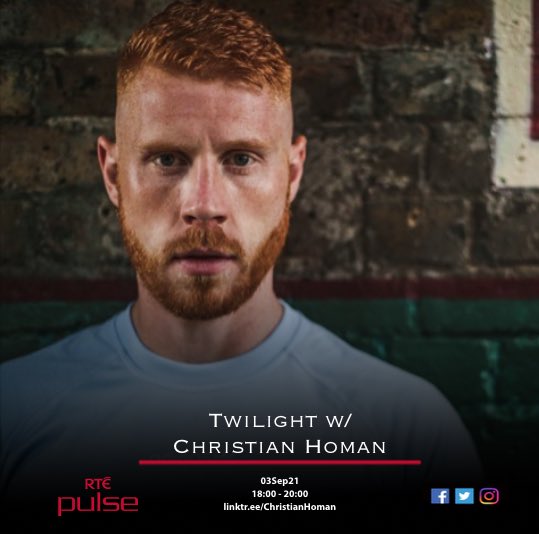 Tune into Twilight w/ @ChristianHoman on <a href="/RTEPulse/">RTÉ Pulse</a> this Friday from 6pm
<a href="/fergiedj/">FergieDJ</a> joins us for this weeks interview ahead of <a href="/belsonicbelfast/">Belsonic</a> appearance and <a href="/mkeymusik/">MKEY (Mikey Watson)</a> provides this weeks guest mix 
<a href="/rte/">RTÉ</a>