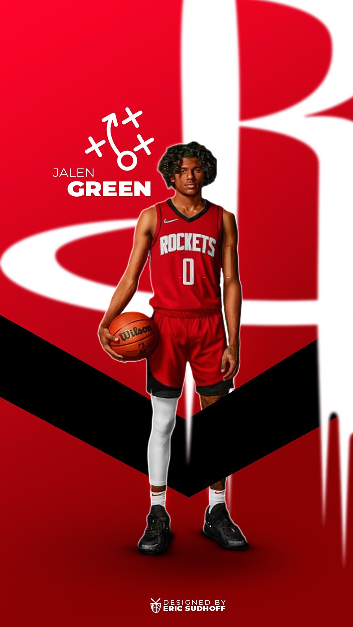 Download Houston Rockets Shining Logo Wallpaper  Wallpaperscom