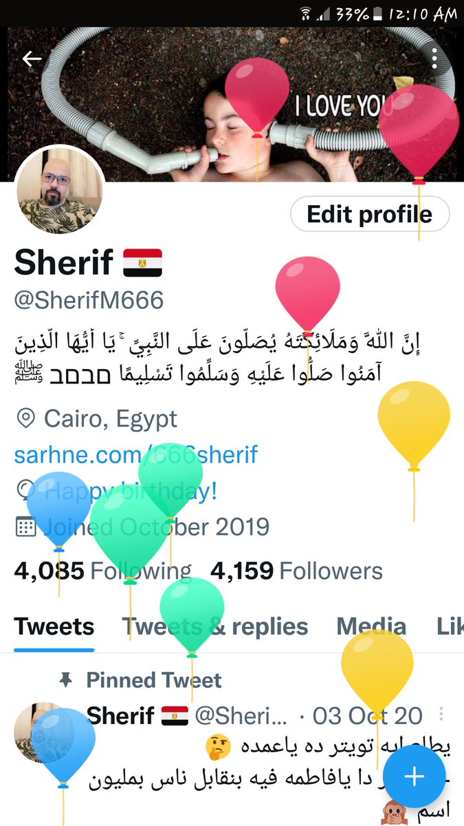 SherifM666's tweet image. ❤️ هاقد كبرت عاما اخر ❤️   كل عام وانا بخير اللهم اني استودعك كل السنين  بالخير والصحةو لكن مازلت ف اعماقي 👶 طفل صغير عيد ميلاد سعيد يا انا 😉 استقبل جميع انواع الهدايا ❤️🎂 هدايا 😍 كلام من القلب 😍😂 نشر 😄 قصيدة 😗 وردة 🙈 صور 😗 رسائل  اي شي المهم تفكروني استاهل  😂🌹😍😘