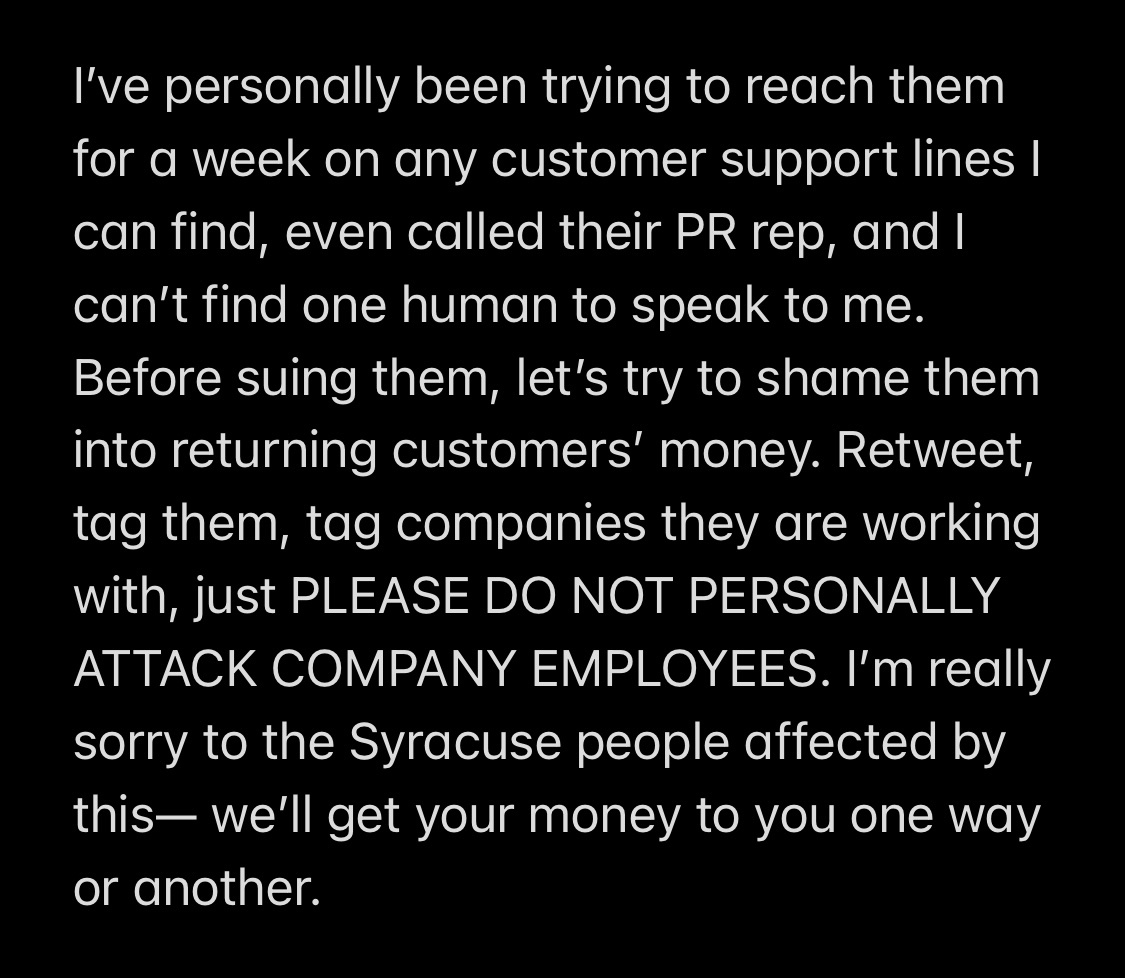 gwatsky's tweet image. Internet, I need your help putting the spotlight on a ticketing company that appears to be stealing from people @AudienceView