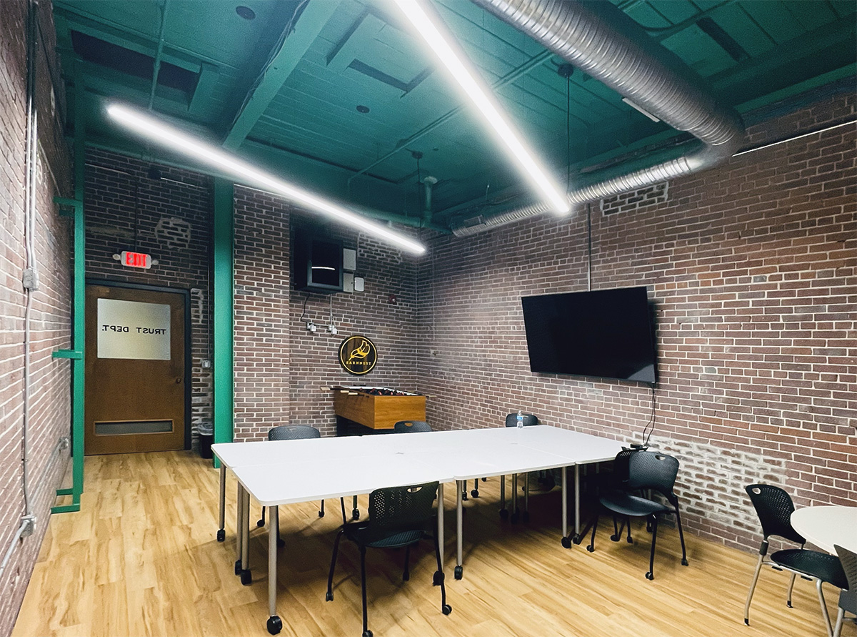radiumarch's tweet photo. We love to give new life to old buildings. Our team had a blast renovating this 1940s warehouse into the new offices for @Earnnest, the largest digital earnest money service in the U.S. here in Greenville SC. Check out these preliminary project photos. #yeahthatgreenville https://t.co/h2v7znOxmK