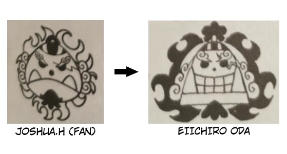 One Piece Crew Sbs10 Un Fan Le Envia A Oda Este Diseno Para Simbolo De Jinbe A Oda Le Parece Genial Y Lo Modifica Para Que Cuadre Con La One Piece Crew Sbs10 Un Fan Le Envia A Oda Este Diseno Para Simbolo De Jinbe A Oda Le Parece Genial Y Lo Modifica Para Que Cuadre Con La