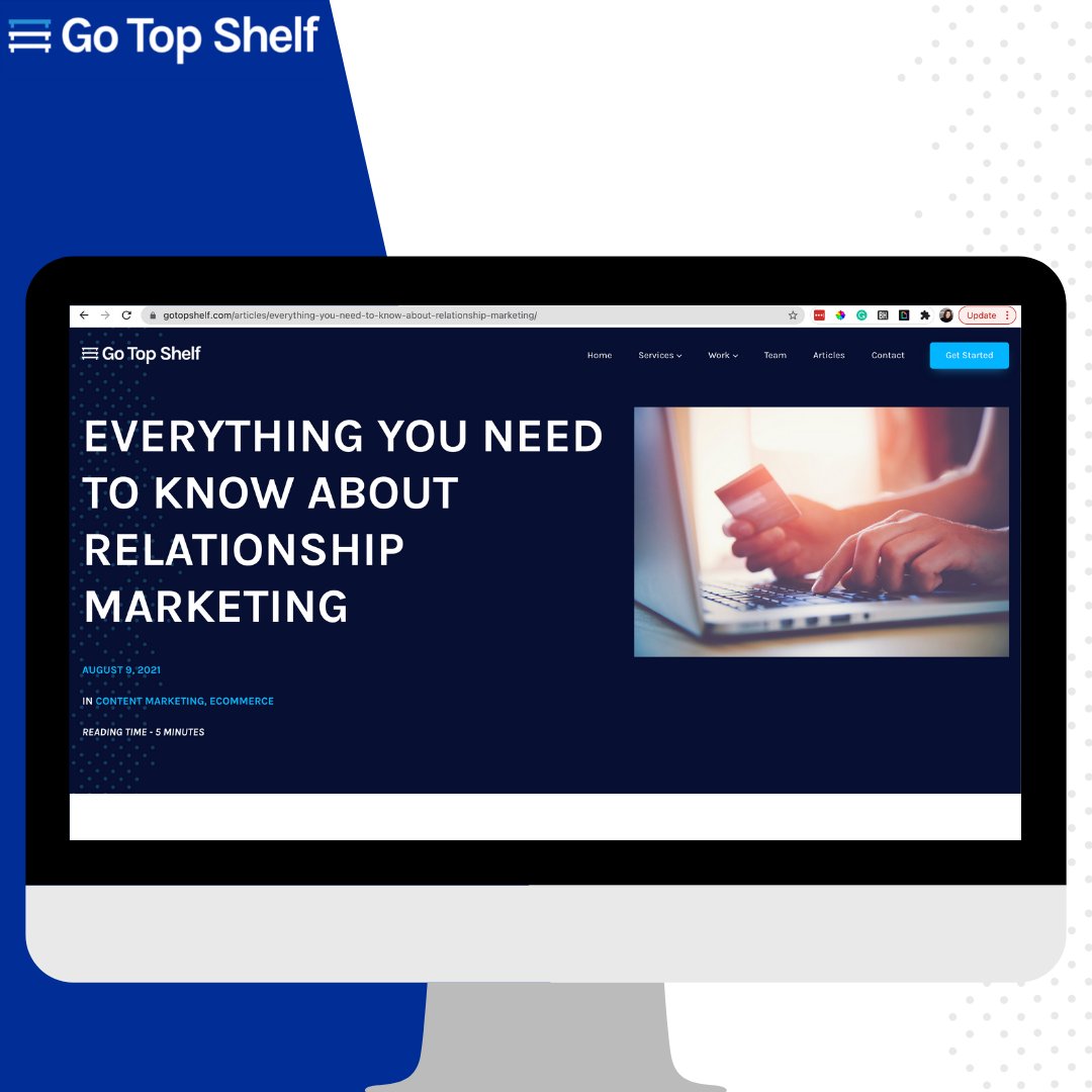 TopShelfSaaS's tweet photo. A focus on customer relationships is one of the top trends for digital marketers in 2021, and we wrote an article that covers all the basics of relationship marketing so you can create successful relationship-centred campaigns! 
https://t.co/33hhYKaK06

#GTS #YYCWebDesign https://t.co/QNAyo40lY9
