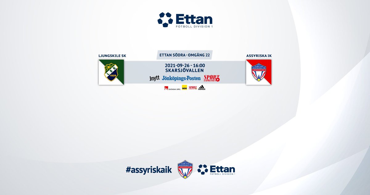 Omgång 19-22. Ettan Södra.

#assyriskaik