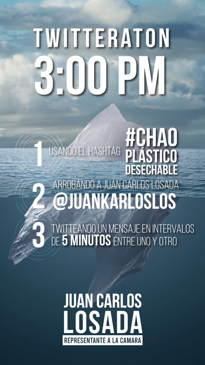 #ChaoPlasticoDesechable 
Más árboles, más montañas, más agua. Estamos inundados de plástico.
@JuanKarloslos