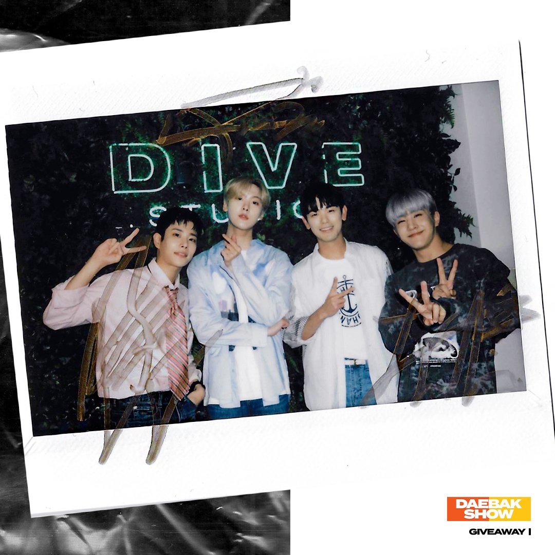 Do YOU want a SIGNED Polaroid from <a href="/offclASTRO/">ASTRO 아스트로</a>? 🔥

👉 Giveaway details: bit.ly/ASTROxDIVEGive…

Good luck and thank you for supporting #DaebakShow and #DIVEStudios 💚

#ASTROonDIVE #ASTRO #아스트로 #JINJIN #진진 #MJ #엠제이 #YOONSANHA #윤산하 #EricNam​ #에릭남 #Kpop