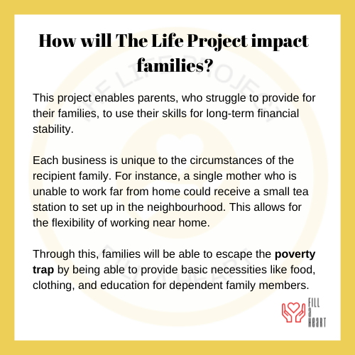 FillAHeart_'s tweet photo. We believe that The Life Project provides the means to more financial stability which empowers families to generate their own income. https://t.co/MrzQAJ37VE