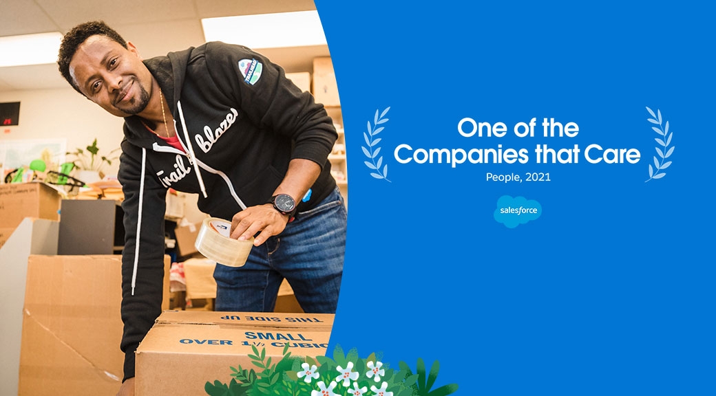 Proud to work at @Salesforce featured on @People's 100 Companies That Care List by @GPTW_US  for the fifth year in a row: bit.ly/3t2IkHj #100CompaniesCare