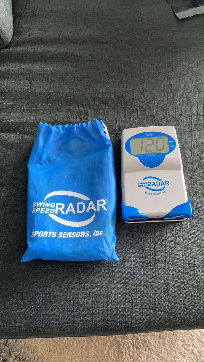 Fit_For_Golf's tweet image. Swing speed radar up for grabs. 

It’s been sitting in my cupboard for about 2 years unused. 

Like, retweet, and tell me why you want it and I’ll pick a winner 🙂.