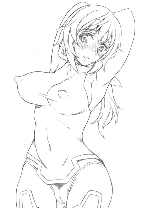 過去絵再掲
『IS-インフィ二ット・ストラトス』より
シャルロット・デュノアさんです。 