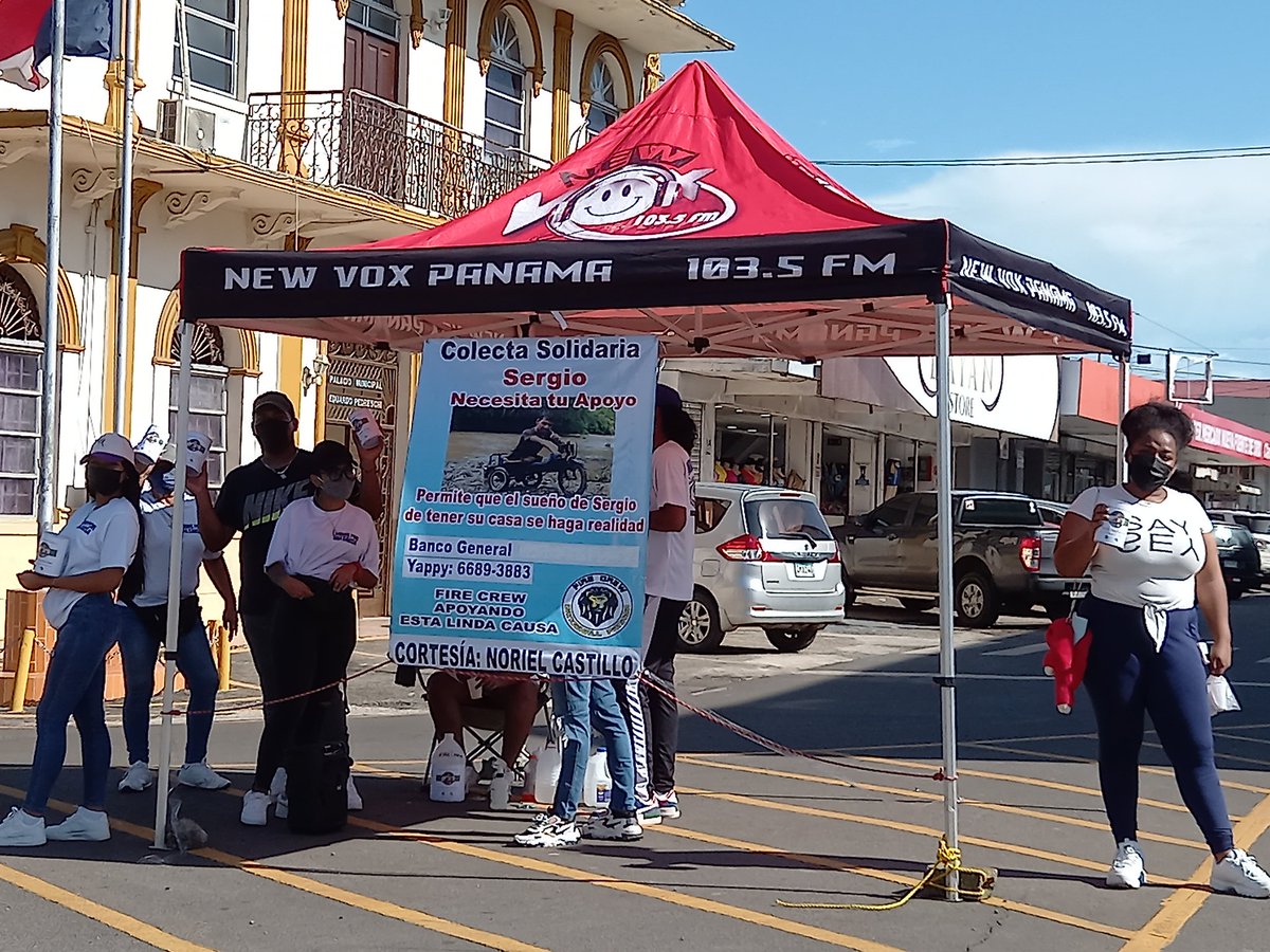 Sergio es guía de la cascada Las Mesitas en Olá; su reportaje salió en <a href="/tvnnoticias/">TVN Noticias</a> un grupo se organizó y están haciendo una colecta, es en Aguadulce y mañana estarán en Penonomé, si pasa por ahí, done algo, también puede mandar un #yappy