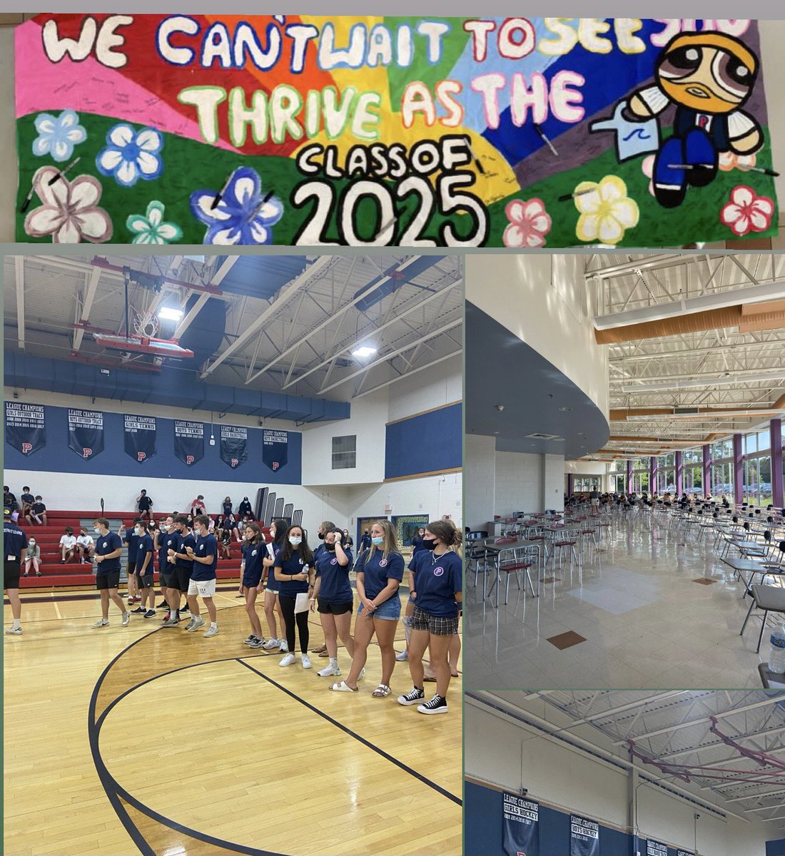 A big thanks to the seniors who helped out at freshmen orientation! and a big thanks to the school committee who prepared our school for a fun and great year!! #titanpride #pembrokehigh