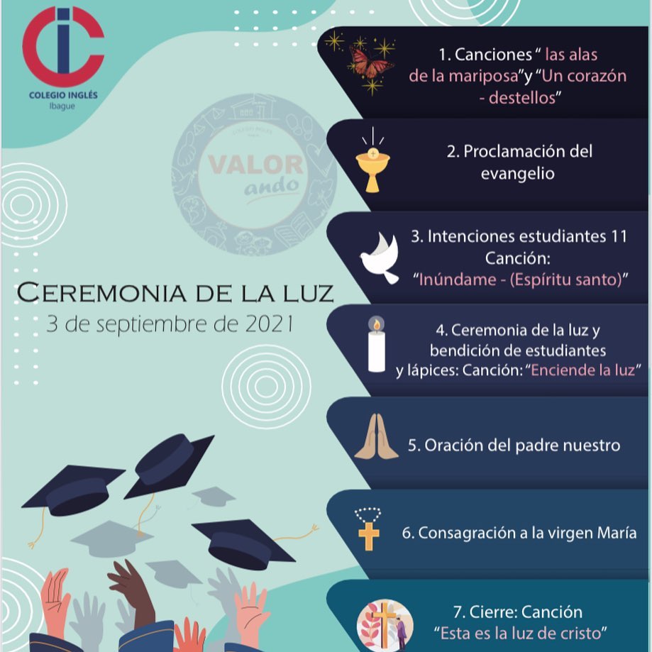 Colinglesibague's tweet photo. Este viernes tendremos la ceremonia de la Luz donde bendeciremos y oraremos por los estudiantes de grado Undécimo que presentarán el ICFES este fin de semana ✨
#ValorandoADios
#SomosColegioInglés
#PastoralEducativE https://t.co/8mi2qJJtDG