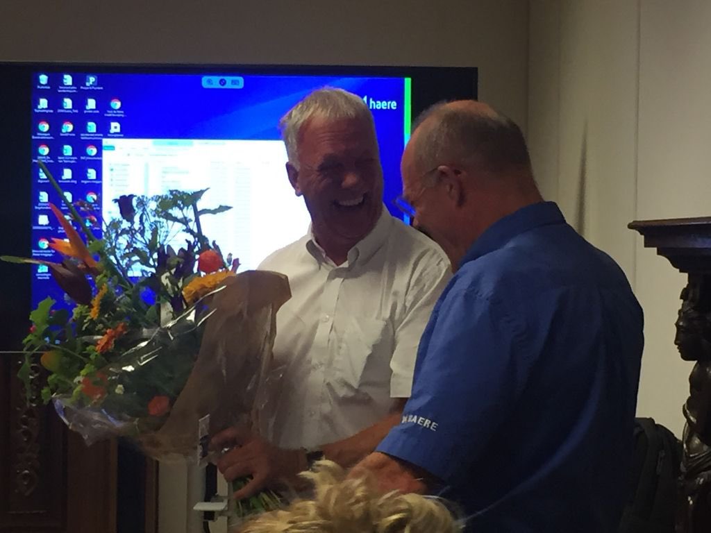 dehaere's tweet image. Waar blijft de tijd… onze Kees 40 jaar fysiotherapeut 🎉 namens team de Haere van haerte gefeliciteerd!!!