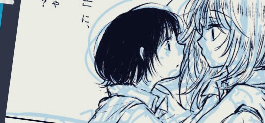 朝活。今日はいつもより眠すぎて1コマずつしか描けず。BLと百合を交互にやってたら、わたしゃ一体、何を描いてんだ?って我にかえる時あり🤔
この2つの話、どちゃくそ筆進みが悪いので、下手したら完成する頃には冬になってるかもしれない…トホホ😵スイッチ入れ〜… 