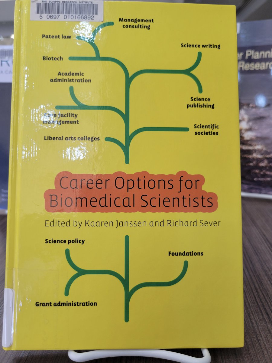 September Featured Books - Careers for Scientists #careers #scientists  library.scripps.edu/blog/Featured-…