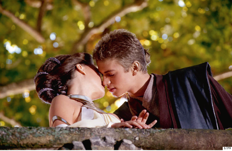 Star Wars Anakin And Padme Kiss Anakin And Padme Kiss