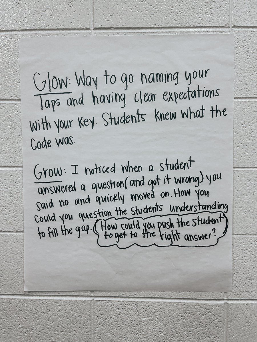 JWW teachers received LL binders, watched <a href="/KristiManning00/">Kristi Manning</a> teach, and practiced writing glows and grows using the GBF waterfall tool. What a productive day <a href="/Jwwelem/">Jww elem</a> -Everyone coaches! 👊🏼 Next step: Feedback conversations! @SGMcClard <a href="/kylecraighead85/">Kyle Craighead</a> @jhesson83 <a href="/scottlangford72/">Scott Langford</a>