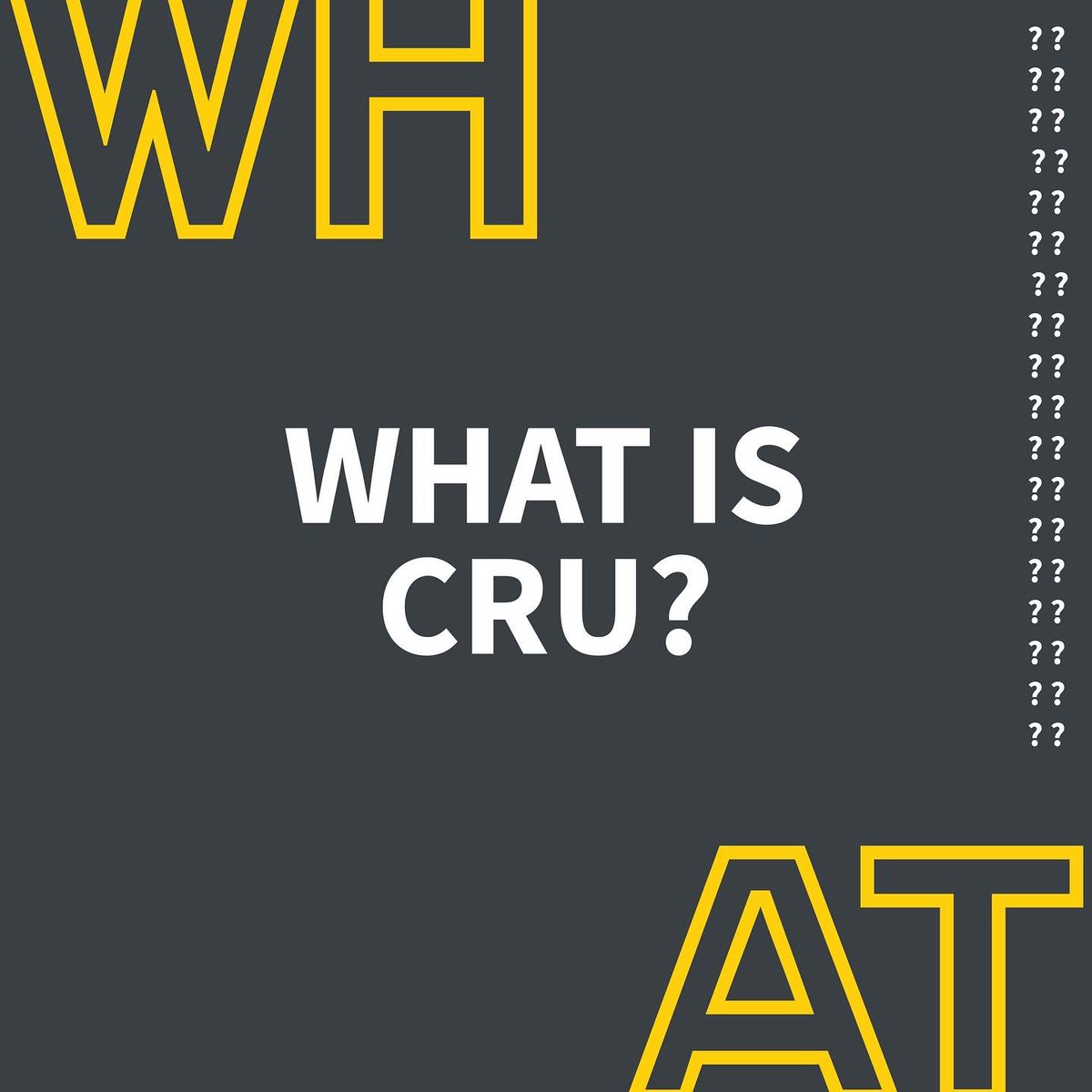CruFishersHSE's tweet photo. What is Cru? For more updated info on the 2021-2022 school year check out our Instagram https://t.co/qDLyzVrubW https://t.co/y7WK5fmMx1