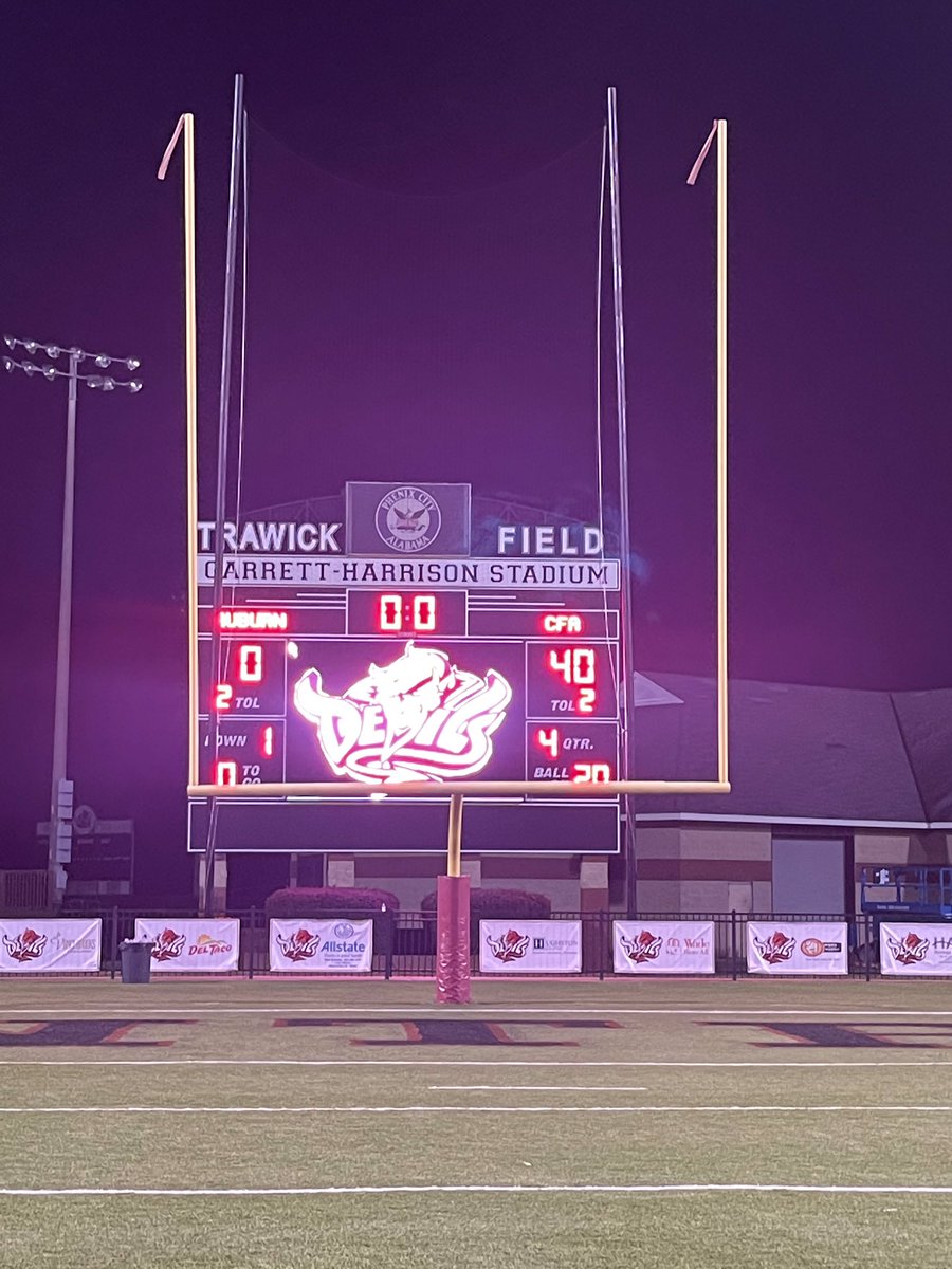 CFA moves to 2-0 on the season after a 40-0 victory over Auburn. A true TEAM win as a lot of young Devils pitched in and contributed tonight. Better Every Day