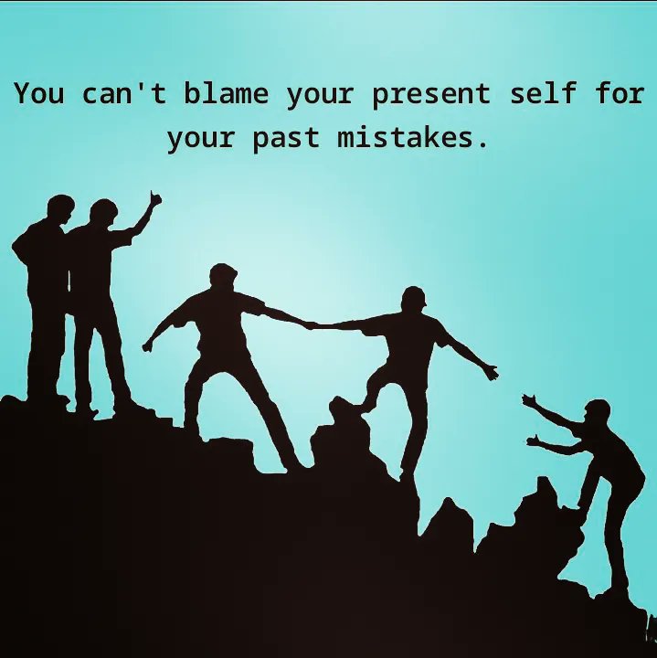 kurtskrtmusic's tweet photo. In my perspective, the two people in the middle symbolizes this... the guy on the left is holding onto his past self and not moving forward in the present moment towards the better versions of himself that are waiting for him. https://t.co/k3TXJH6ZFp