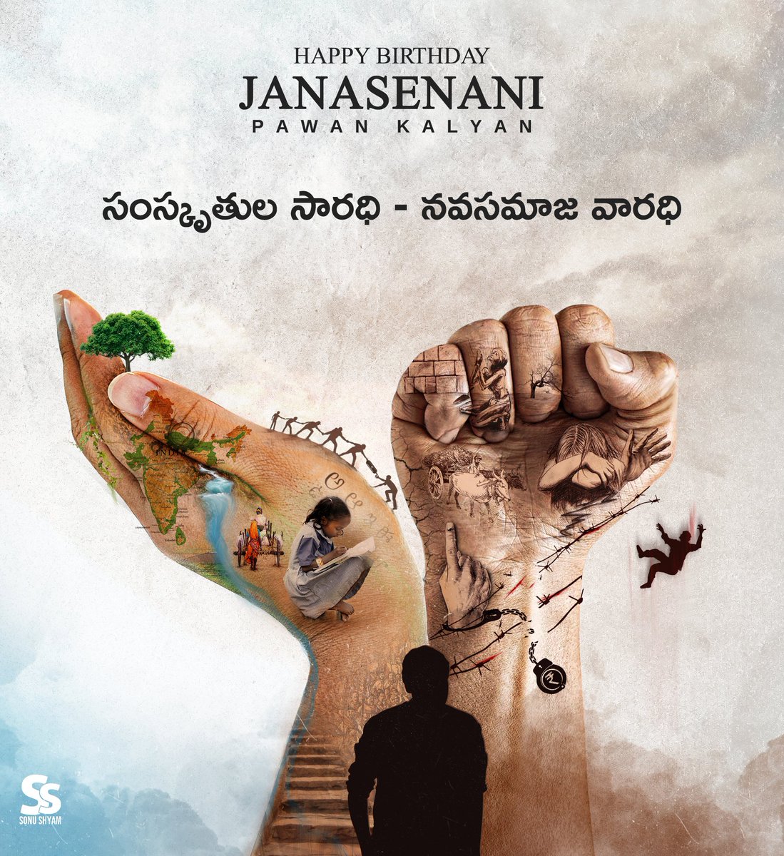DurgaAlways's tweet photo. జనసేనానికి జన్మదిన శుభాకాంక్షలు 💐🔯✊🏻
#HBDJanaSenaniPawalaKalyan https://t.co/JTqpl5gIno
