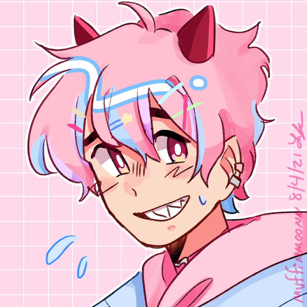 muffinmoonn's tweet image. #VisibleNonbinary when the binary is none