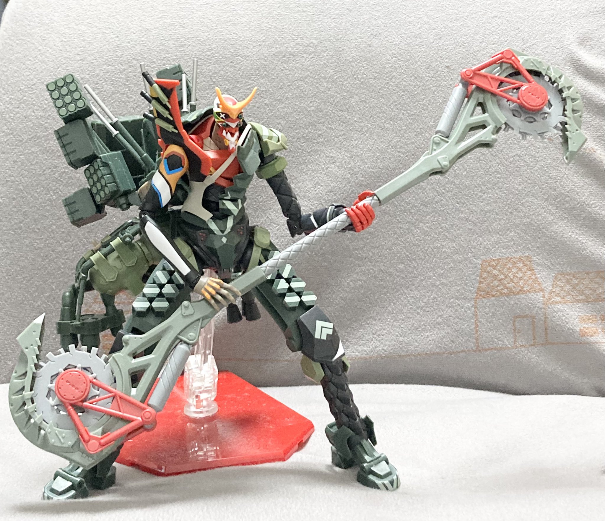 シン・エヴァンゲリオン劇場版 正規実用型 新2号機α 新品 コトブキヤ 圧倒的情報量のコトブキヤ エヴァ模型「新2号機α」を劇中カラー