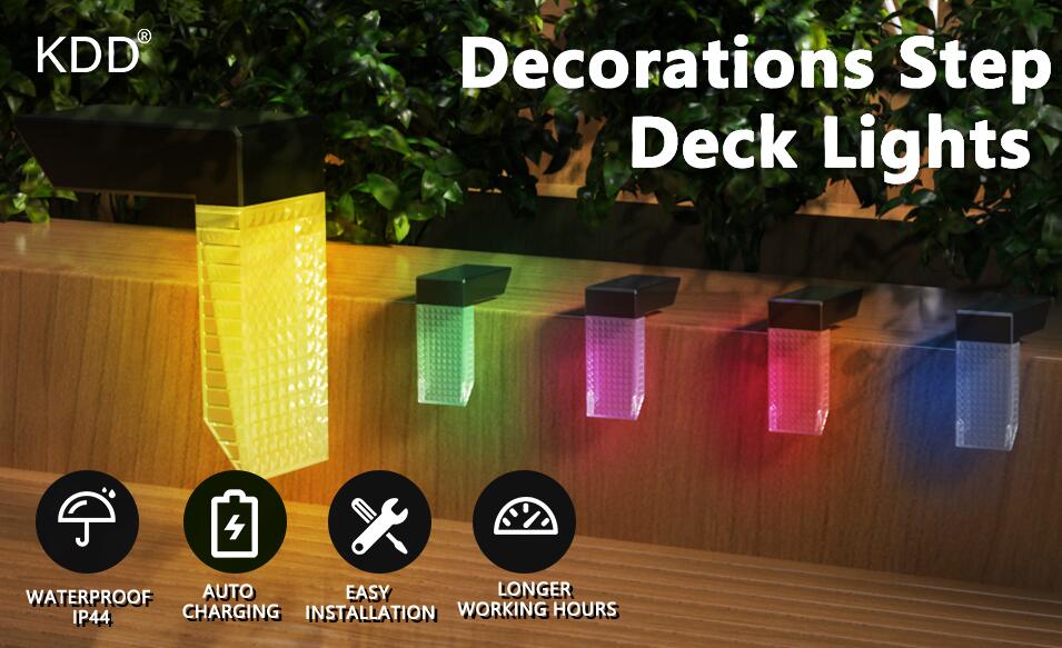 kddofficial2's tweet image. KDD Solar Deck Lights Outdoor--decorate your garden 
#solardecklights #outdoors #decorate