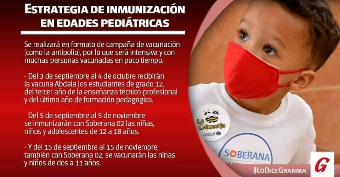 De las buenas noticias que traerá septiembre para #Cuba. Y el Presidente  sigue dando batalla. Le sigo. #YoSigoAMiPresidente #CubaViva #SomosCuba #ACubaPonleCorazón  <a href="/DiazCanelB/">Miguel Díaz-Canel Bermúdez</a> <a href="/CanalCaribeCuba/">Canal Caribe</a> @IcrtCuba <a href="/MinfarC/">Minfar_Cuba</a> <a href="/Tocororo2021/">Red Tocororo 🇨🇺</a>