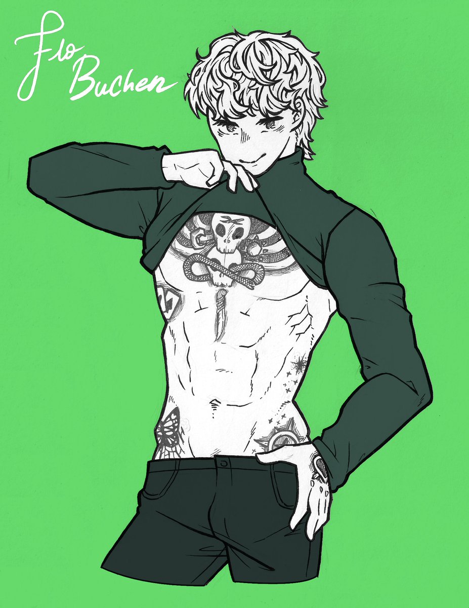 thatbuchen's tweet photo. // suggestive
(redid) day one: tattoos #whoreweek #dreamfanart #mcytfanart https://t.co/jPTZBrIumf