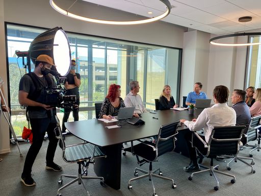SYSPROAmericas's tweet photo. π¬ Lights, camera, action! #TeamSYSPRO is working on an exciting video project and we can't wait to share it with you! Stay tuned...
#WeAreSYSPRO #SayYesToNext #WeAreHiring #KyroDigital https://t.co/d3ZttyUvem