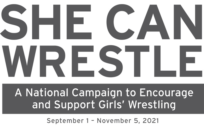 .@wrstlelikeagirl launches #SheCanWrestle campaign to encourage and support girls wrestling

📝: go.teamusa.org/3jzt6X5