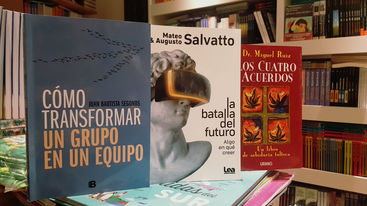 Tres librazos....
La mente humana es un campo fértil....las semillas son las opiniones, ideas y conceptos. 

Lo importante es descubrir para qué clase de semillas es fértil nuestra mente....