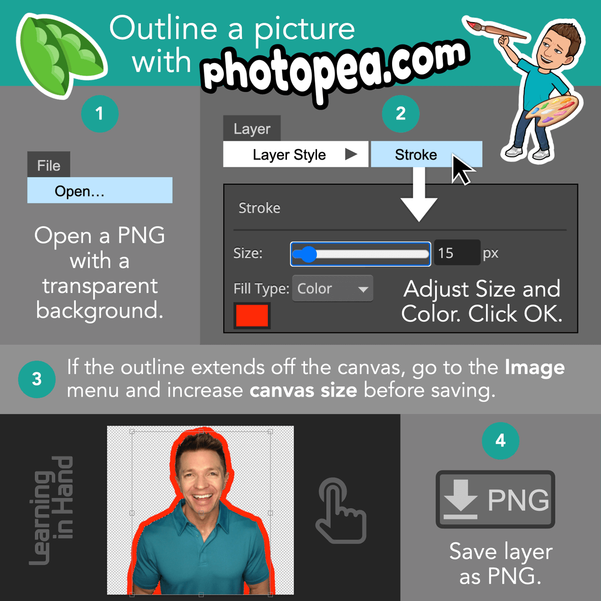 tonyvincent's tweet photo. 🖌 Outline the contours of a picture with https://t.co/eXsrqdJfBp. Great for stickers, badges, YouTube thumbnails, Bitmojis, and selfies.

Get all the details:
https://t.co/5XFdTcWn5X https://t.co/zGFxxIH7by
