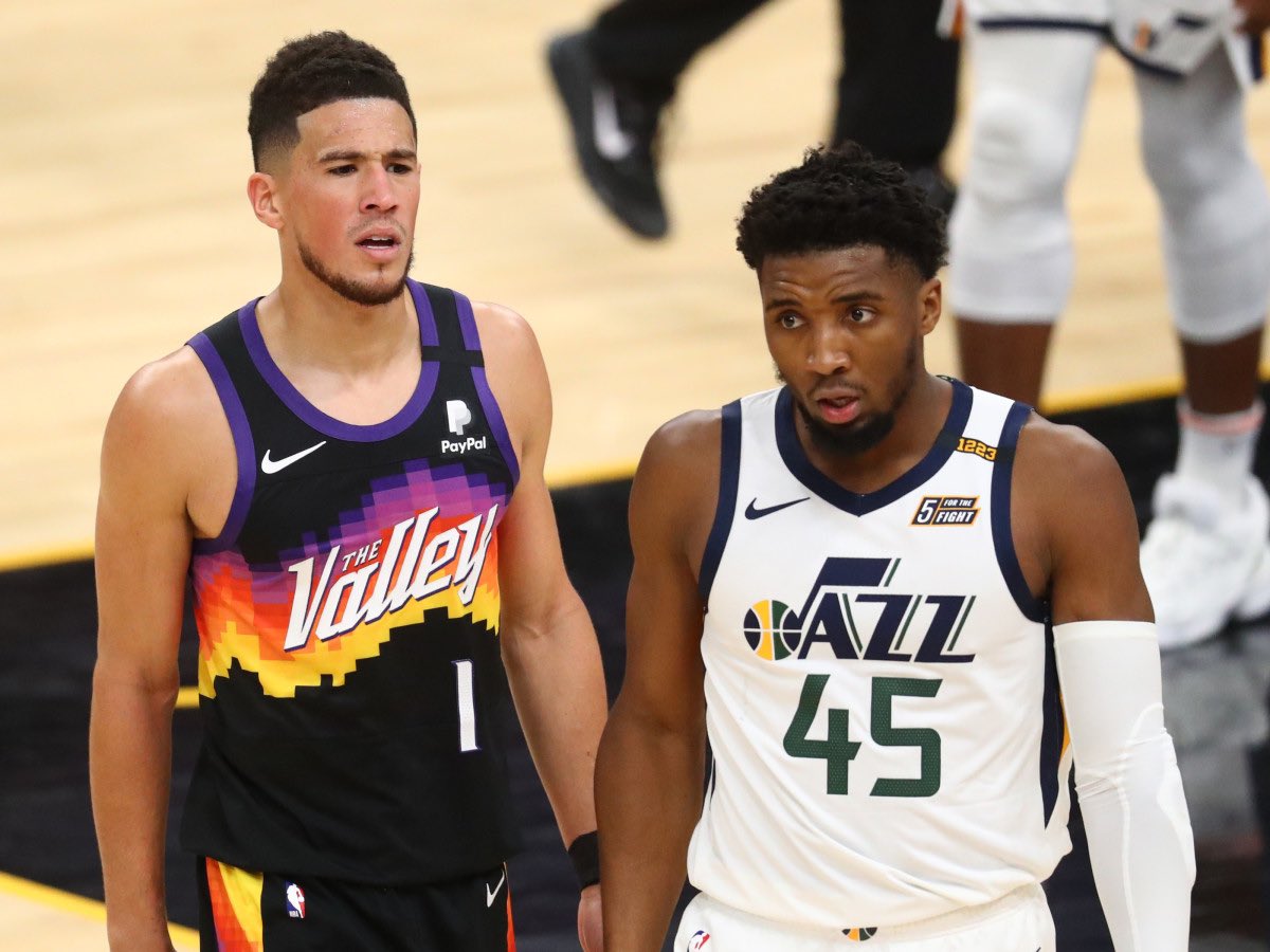 HeadbandRoyce's tweet photo. Donovan Mitchell is better than Devin Booker thread: https://t.co/skXVAGnqNO