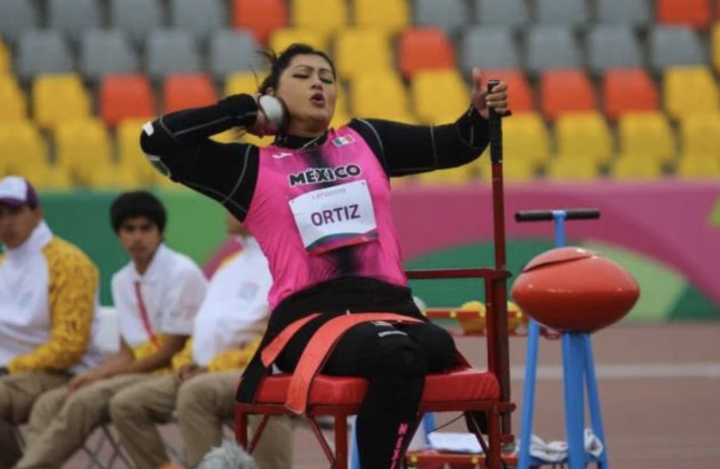 albertolati's tweet image. 🔥 Una de las más grandes del deporte de México entrará en acción a las 7.45pm en los #Paralympics 
La histórica María de los Ángeles Ortiz en lanzamiento de bala F57.
Plata en Beijing 2008; oro en Londres 2012 y Río 2016; poseedora del récord mundial y paralímpico.