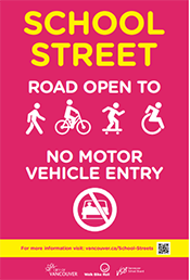 Dale_Bracewell's tweet image. #SchoolStreets are coming back, this time for the entire school year... and we are expanding our program.

Best of all is our new sign: #RoadOpen for people walking, cycling or rolling (especially kids)!

vancouver.ca/people-program…