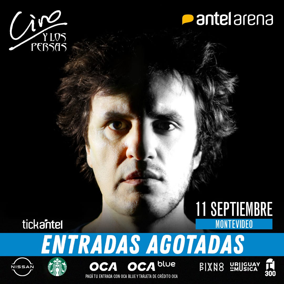 ENTRADAS AGOTADAS para <a href="/ciroylospersas/">Andres Ciro Martinez</a> en el <a href="/antelarena/">Antel Arena</a> #Volvieronlosshows #vidaeterna a la música en vivo!! 🎶🎹🎸🎤💙