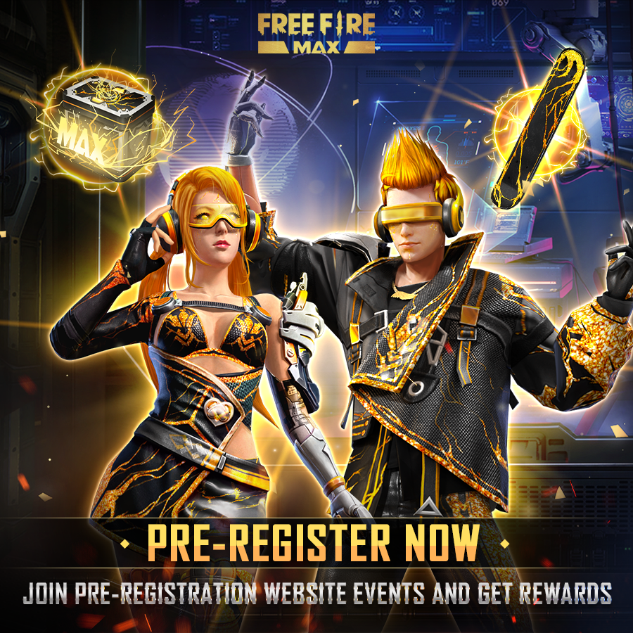 Free Fire Max is now open for pre-registration