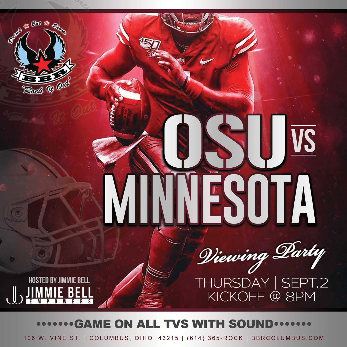 Yes!!!!! See everyone Thursday hosted by Jimmie Bell #GoBucks