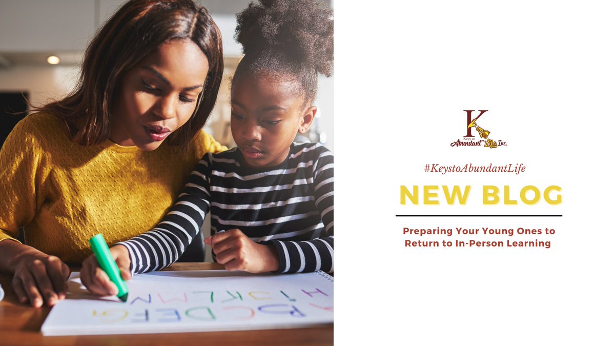 Check out our new blog for ways you can support the young ones in your home and community transition smoothly to in-class learning. 

📲 bit.ly/3jzDazl 

#COVID #BackToSchool #parentingtips #newblogpost