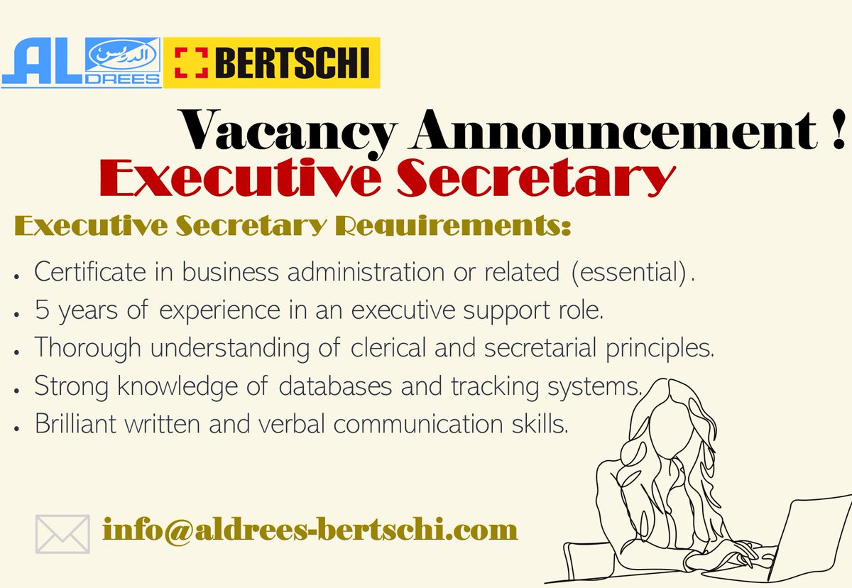 aldreesbertjub's tweet photo. #SaudiArabia #ksa #secretary #jobs #dammam #jubail #khobar #وظائف #وظائف_شاغرة #وظائف_نسائيه #وظائف_الشرقية #وظائف_السعودية #الجبيل_الصناعية #الجبيل_البلد #الجبيل_اليوم https://t.co/fiSxAUZri1