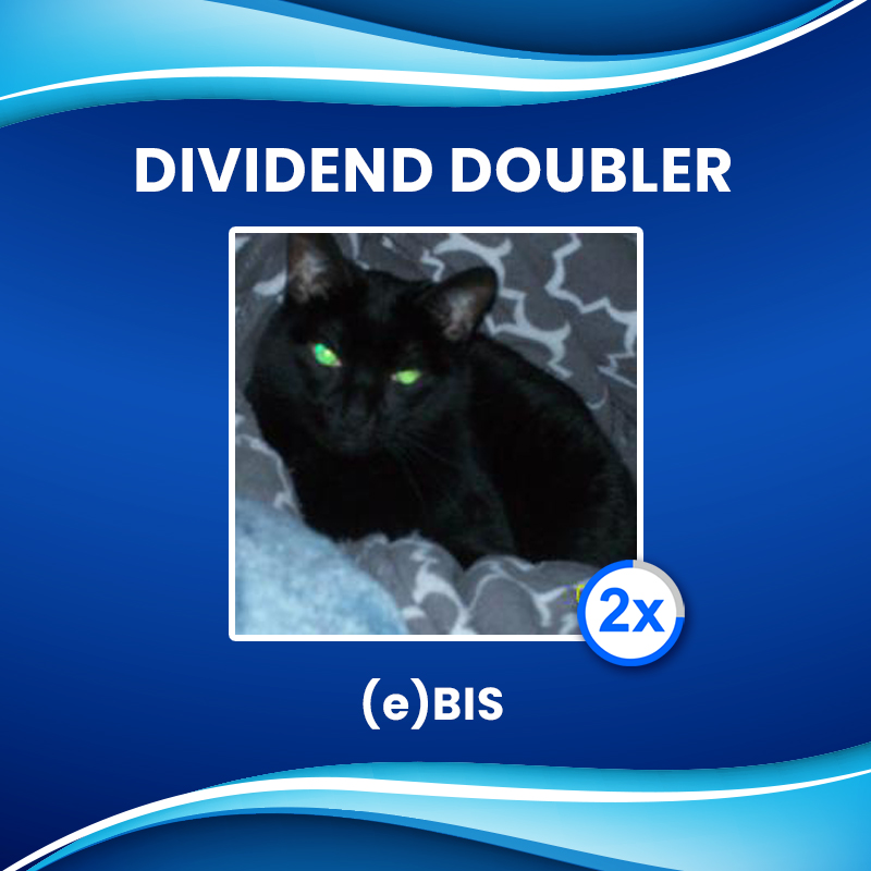 1st Sep 21 - FEATURED DIVIDEND DOUBLER: (e)BIS

Invest in: empire.kred/BIS

Twitter: <a href="/BewitchedSalem/">bewitched in salem</a>

#2xDivs #DoubleDividends #EmpireKred #EK

******