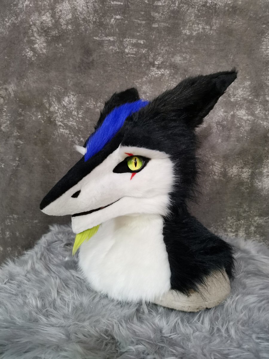 Pinkfox2017's tweet photo. Sergal head commission https://t.co/0NnFm9drkI