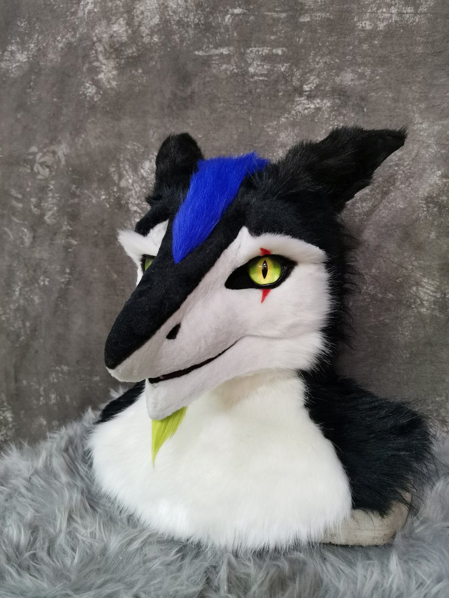 Pinkfox2017's tweet photo. Sergal head commission https://t.co/0NnFm9drkI
