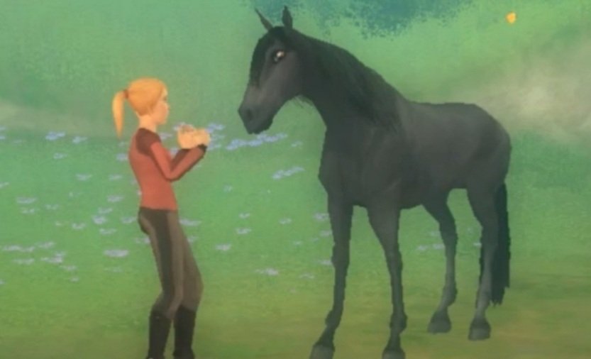 today's horse of the day is lily's horse from petz horsez 2!
[ submitted by @/helianthanas! ]