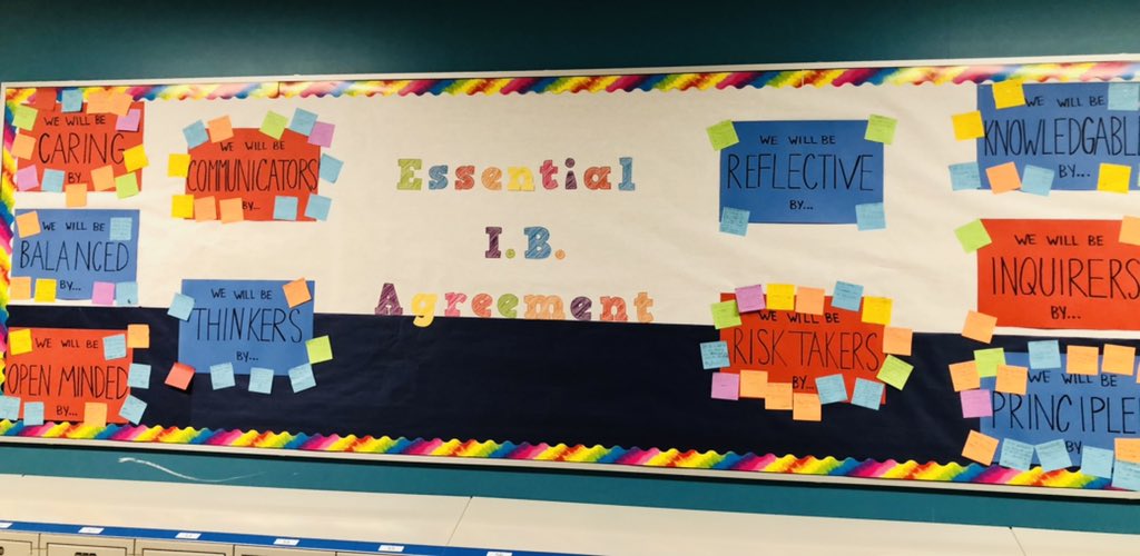 <a href="/Flynn0524/">David Flynn</a>’s 6th grade Individual &amp; Societies classes created Essential Agreements through the lens of the Learner Profile! They recognized their individual and shared responsibilities and demonstrated their commitment to themselves and other members of our learning community! 🍓