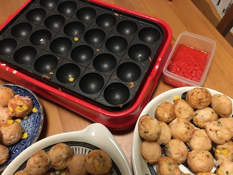 ট ইট র たこ焼きにキャベツ হ য শট য গ