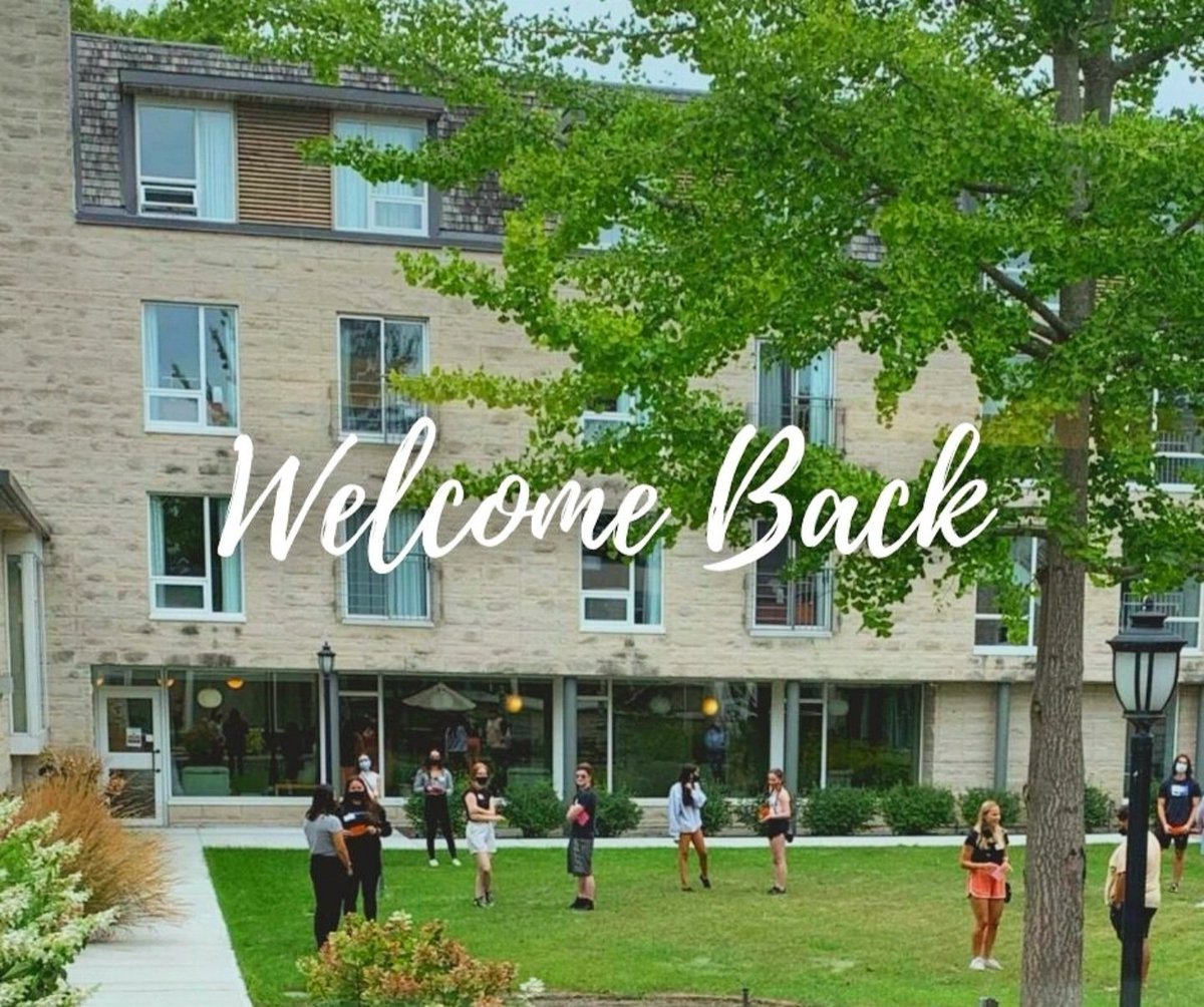 The team at The Donald Gordon Centre is excited to welcome you back! 🧳🍽🛏🎉📚 
.
.
. 
#queensuniversity #donaldgordoncentre #ygk #kingstonontario #iacccertified #iacc #conferencecentre #hotel #specialevents